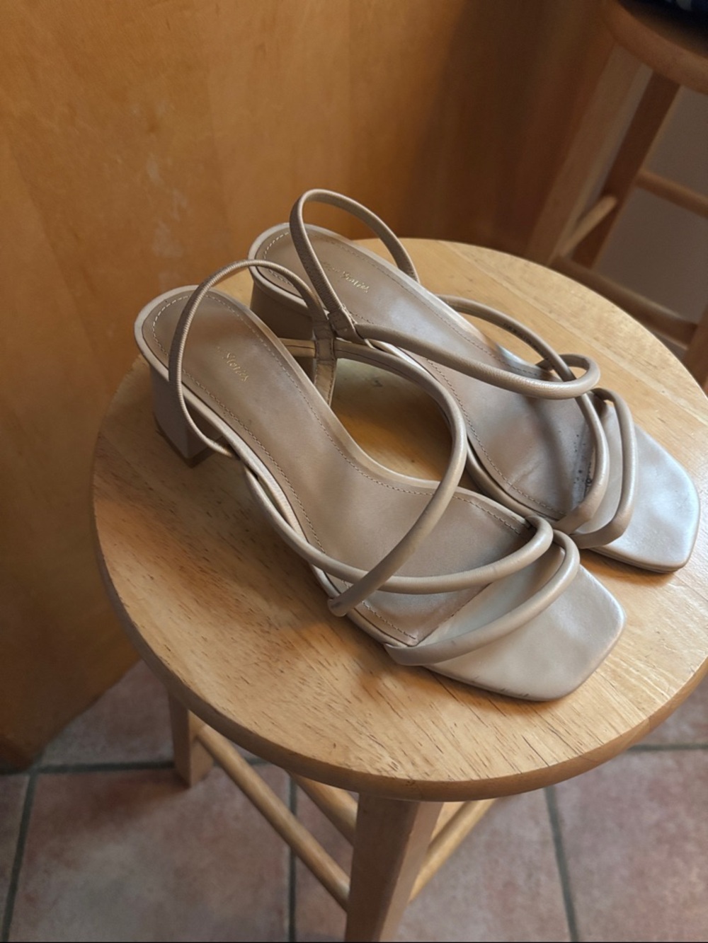 & other stories heels tan